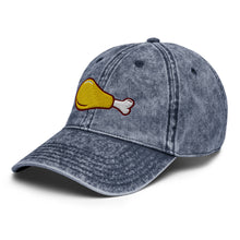 Load image into Gallery viewer, Deep Fried Chicken Distressed Dad Hat