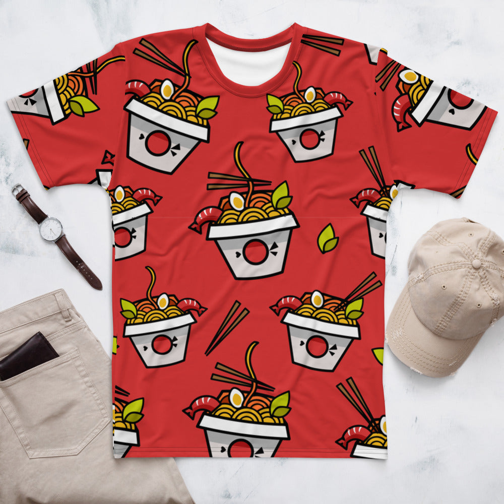 Ramen Noodle Soup AllOver Print Men's T-shirt