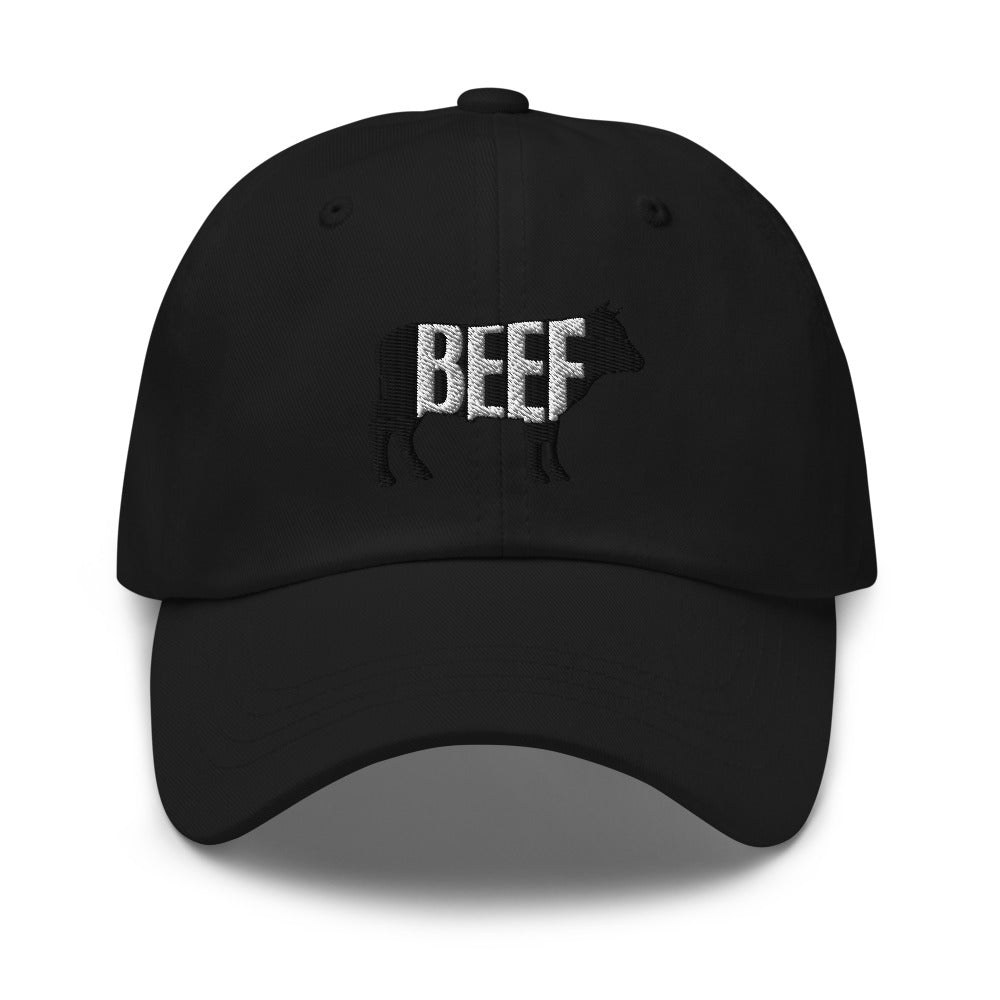 Beef Cattle Farmer Embroidered Dad Hat