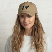 Load image into Gallery viewer, Beef Cattle Farmer Embroidered Dad Hat
