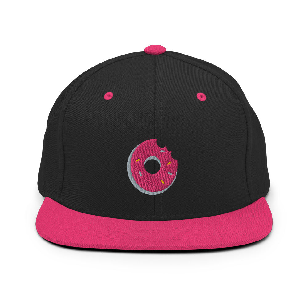 Sprinkle Donut Embroidered Snapback Hat – DigitalEats