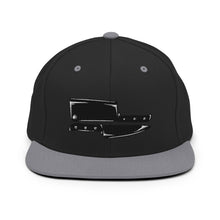 Load image into Gallery viewer, Chef&#39;s Knife &amp; Meat Cleaver Embroidered Snapback Hat
