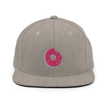 Load image into Gallery viewer, Sprinkle Donut Embroidered Snapback Hat
