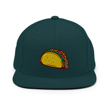 Load image into Gallery viewer, Taco Embroidered Snapback Hat
