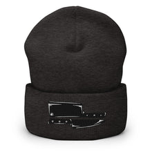 Load image into Gallery viewer, Chef&#39;s Knife &amp; Meat Cleaver Embroidered Cuffed Beanie
