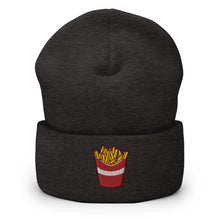 Load image into Gallery viewer, French Fry Embroidery Cuffed Beanie

