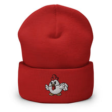 Load image into Gallery viewer, Cute Cartoon Chicken Embroidery Cuffed Beanie
