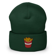 Load image into Gallery viewer, French Fry Embroidery Cuffed Beanie
