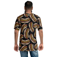 Load image into Gallery viewer, Funny Hot Dog Pattern Allover Print T-shirt
