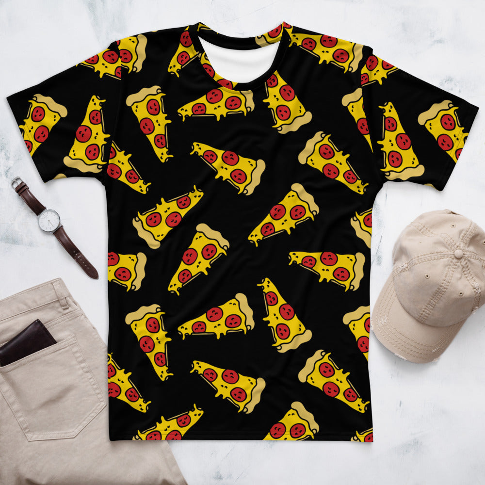 Pizza Drip AllOver Print Men's T-shirt
