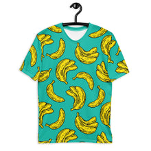 Load image into Gallery viewer, Tropical Banana Pattern Allover Print T-shirt
