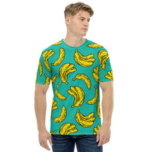 Load image into Gallery viewer, Tropical Banana Pattern Allover Print T-shirt
