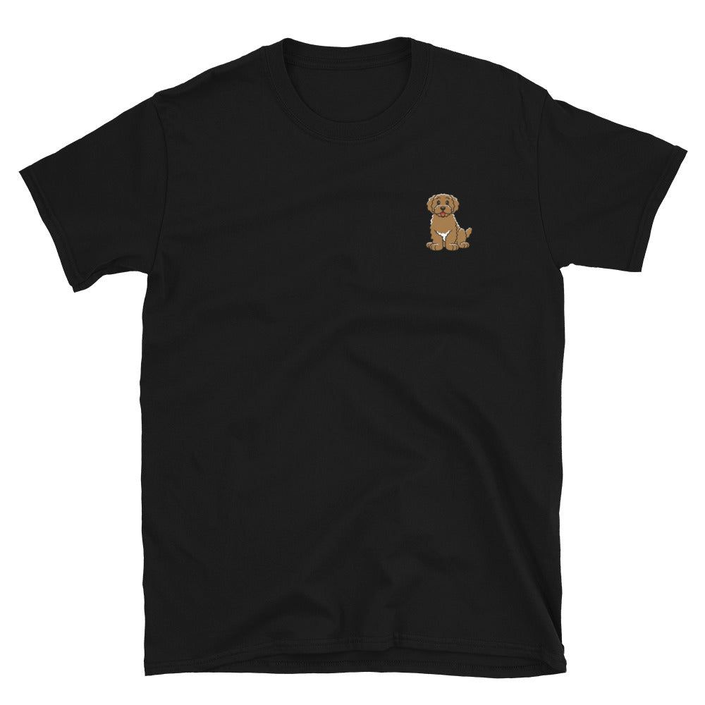 Golden Doodle Puppy Short-Sleeve Unisex T-Shirt