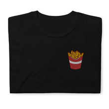Load image into Gallery viewer, French Fries Embroidery Short-Sleeve Unisex T-Shirt

