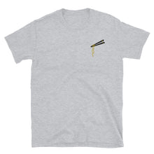 Load image into Gallery viewer, Chopsticks And Noodles Embroidered Short-Sleeve Unisex T-Shirt
