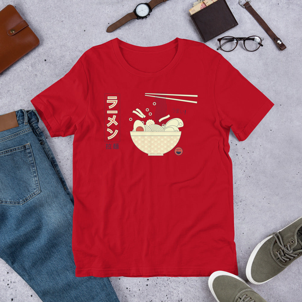 Ramen Noodle Soup Short-Sleeve Unisex T-Shirt