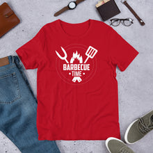 Load image into Gallery viewer, Barbecue Time Short-Sleeve Unisex Grilling T-Shirt
