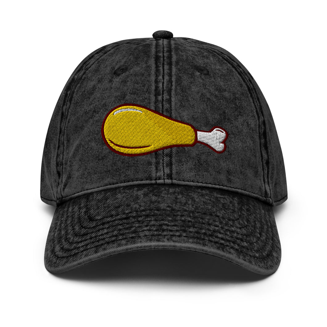 Deep Fried Chicken Distressed Dad Hat