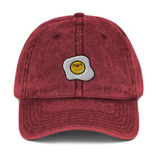 Load image into Gallery viewer, Kawaii Fried Egg Vintage Cap
