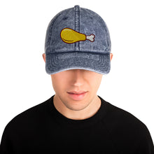 Load image into Gallery viewer, Deep Fried Chicken Distressed Dad Hat
