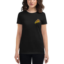 Load image into Gallery viewer, Pizza Slice Women&#39;s Short Sleeve Embroidered T-Shirt
